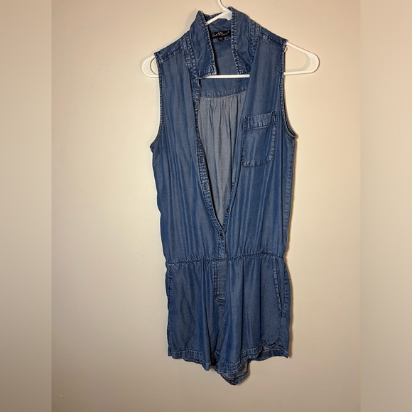 Denim romper - Picture 1 of 2